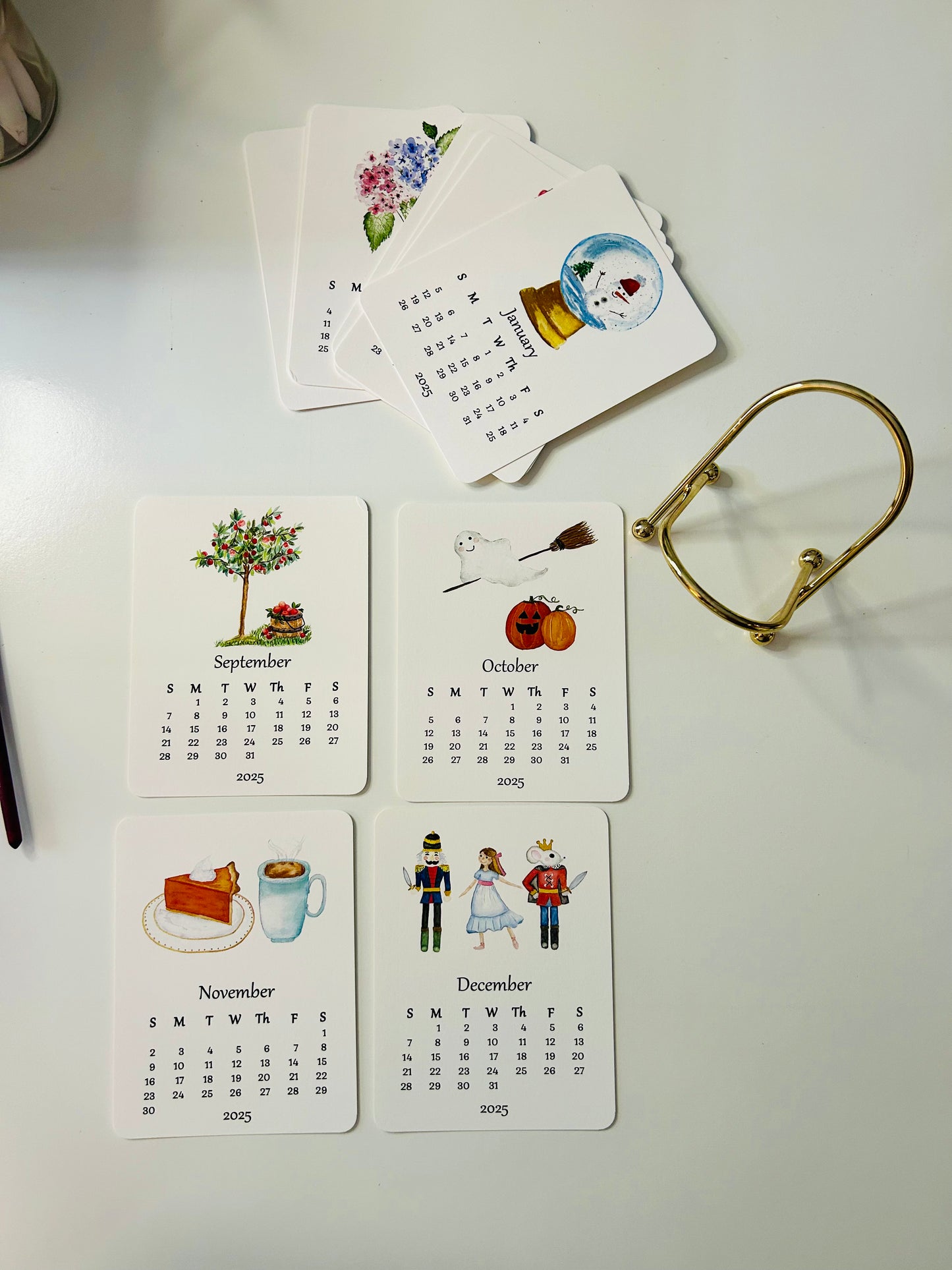 2025 Desk Calendar