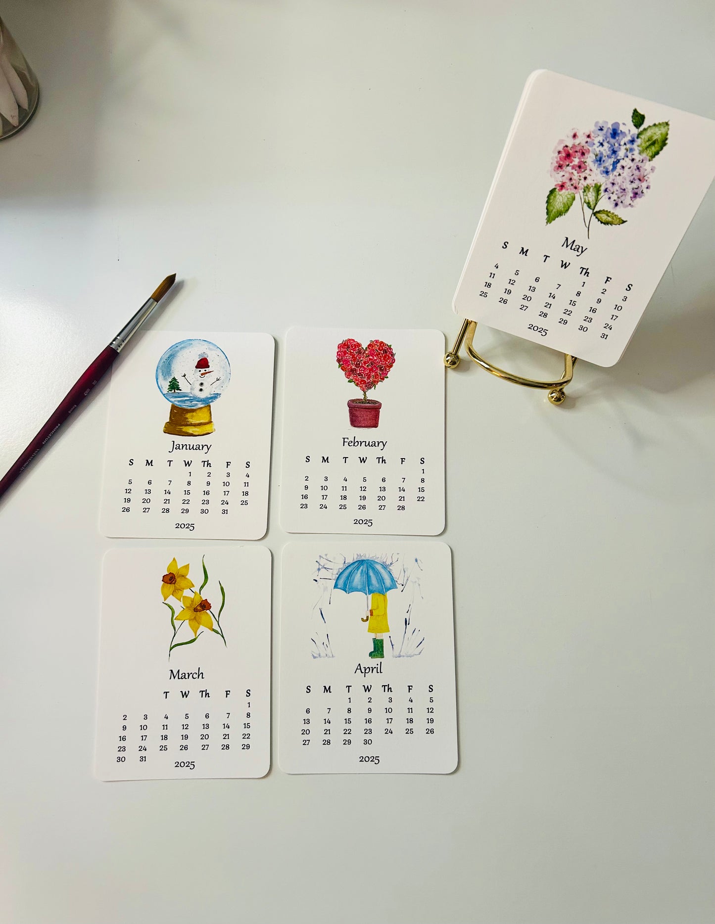 2025 Desk Calendar