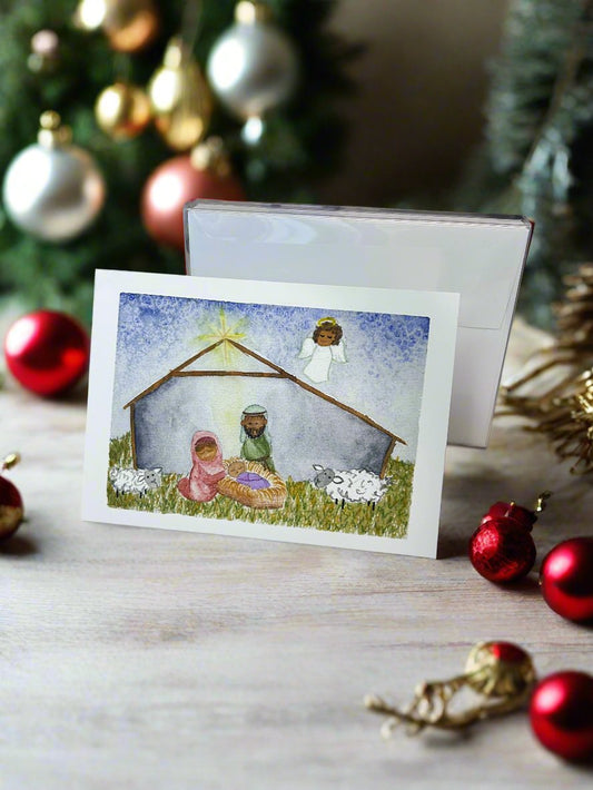 Nativity Christmas Card