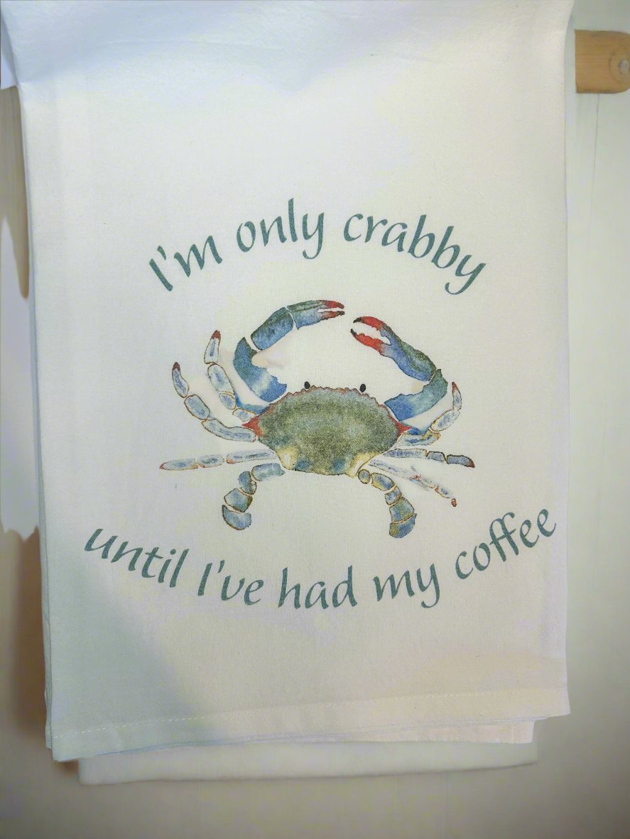 Crabby Tea Towel
