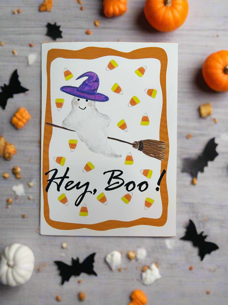 Halloween Hey, Boo! Card