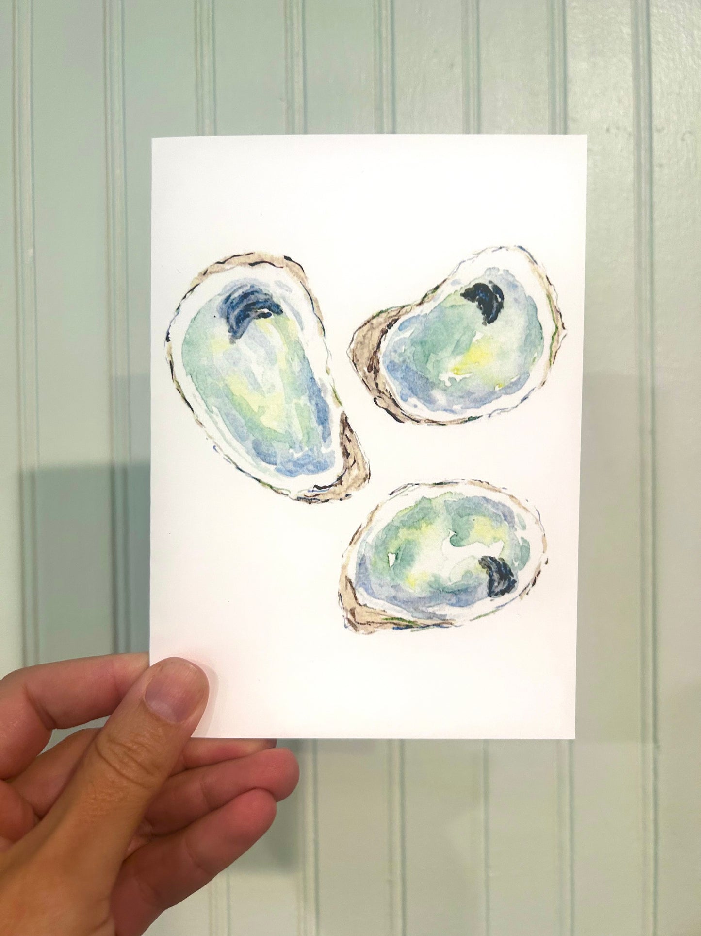 Oyster Greeting Card